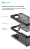 Devia Pino Series Magnetic ütésálló tok - Samsung SM-S936 Galaxy S25+ - fekete