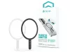 Devia fém ellenlapka darab MagSafe mágneses autós tartóhoz - 2 db/csomag - fekete, fehér