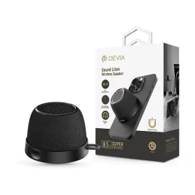  Devia Sound Lite4 vezeték nélküli mágneses bluetooth hangszóró - fekete