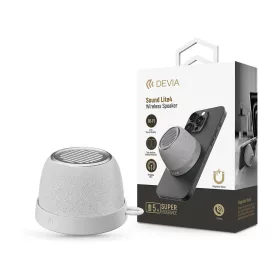   Devia Sound Lite4 vezeték nélküli mágneses bluetooth hangszóró - szürke