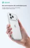 Devia Naked Series szilikon tok - Apple iPhone 17 Pro Max - átlátszó