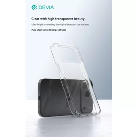   Devia Pure Clear ütésálló tok - Apple iPhone Air - átlátszó