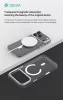 Devia Crystal Series Magnetic 360° kameravédős ütésálló tok - Apple iPhone 17 Pro - átlátszó