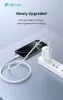 Devia Lite2 2.4A (5V EU) 2xUSB hálózati töltő adapter - fehér