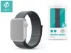 Devia Deluxe Series Sport3 Apple Watch szövet sport szíj - 38/40/41mm - viharszürke