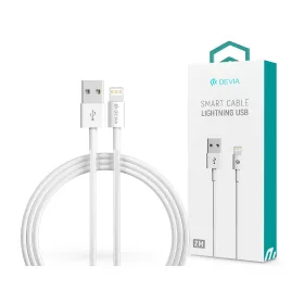   Devia Smart Series USB/Lightning töltő- és adatkábel 2 m - fehér