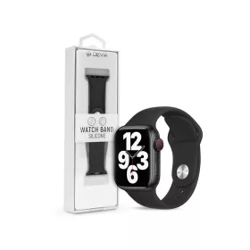   Devia Deluxe Series Sport Apple Watch lyukacsos sport szíj - 38/40/41mm - fekete