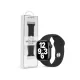 Devia Deluxe Series Sport Apple Watch lyukacsos sport szíj - 38/40/41mm - fekete