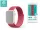 Devia Deluxe Series Sport3 Apple Watch szövet sport szíj - 42/44/45/49mm - hibiszkusz