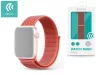 Devia Deluxe Series Sport3 Apple Watch szövet sport szíj - 42/44/45/49mm - barack