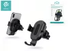 Devia Sensor 10W Qi vezeték nélküli autós töltő/tartó szellőzőrácsba - fekete