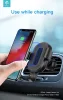 Devia Sensor 10W Qi vezeték nélküli autós töltő/tartó szellőzőrácsba - fekete