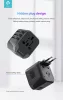 Devia Global hálózati töltő utazó adapter (UK/EU/USA/USA/Japán/AU) - fekete