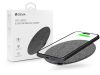 Devia Qi univerzális vezeték nélküli töltő állomás - 15W - Devia UFO Series     Ultra Thin Wireless Charger - szürke