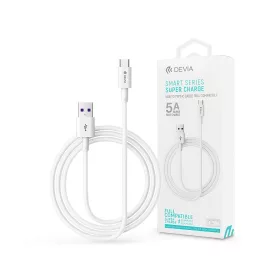   Devia Smart Series Shark USB/Type-C töltő- és adatkábel 1,5m - 5A - fehér