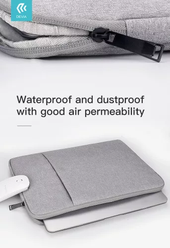 Devia Justyle Business univerzális védőtok Macbook Pro 15.4/16.2 - szürke