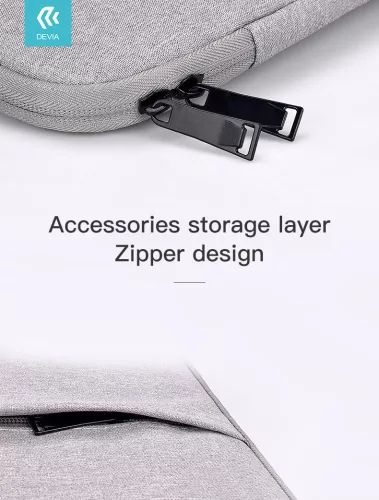 Devia Justyle Business univerzális védőtok Macbook Pro 15.4/16.2 - szürke