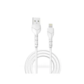   Devia Kintone Cable V2 Series 10W USB/Lightning adat-és töltőkábel 1m - fehér-OEM