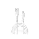 Devia Kintone Cable V2 Series 10W USB/Lightning adat-és töltőkábel 1m - fehér-OEM