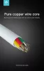 Devia Kintone Cable V2 Series 10W USB/Lightning adat-és töltőkábel 1m - fehér-OEM