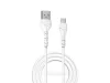 Devia Kintone Cable V2 Series 10W USB/Type-C adat-és töltőkábel 1m - fehér - OEM