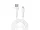 Devia Kintone Cable V2 Series 10W USB/Type-C adat-és töltőkábel 1m - fehér - OEM