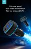 Devia szivargyújtós töltő adapter 2xUSB + Type-C bemenettel - 85W - Devia       Extreme Speed Dual USB + Type-C Full Compatible Fast Car Charger - fekete
