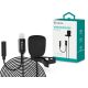 Devia Smart Series vezetékes influenszer mikrofon Lightning - fekete