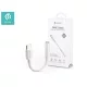 Devia Smart Series Type-C - 3,5mm jack audio adapter - fehér