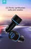 Devia Extreme Speed Series 30W PD+QC autós gyorstöltő USB/Type-C - fekete