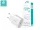 Devia Smart Series 25W PD hálózati gyorstöltő adapter Type-C - fehér