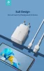 Devia Smart Series 12W 2xUSB hálózati töltő adapter + USB/microUSB kábel 1m - fehér