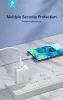 Devia Smart Series 12W 2xUSB hálózati töltő adapter + USB/microUSB kábel 1m - fehér
