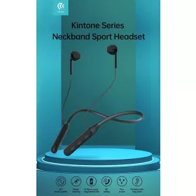   Devia Kintone Series Sport Bluetooth sztereó fülhallgató - fekete