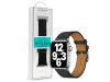 Devia Elegant Series Apple Watch bőr szíj - 38/40/41mm - fekete