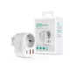 Devia Smart Series 20W PD hálózati csatlakozóaljzat 2xUSB/Type-C - fehér