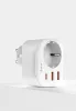 Devia Smart Series 20W PD hálózati csatlakozóaljzat 2xUSB/Type-C - fehér