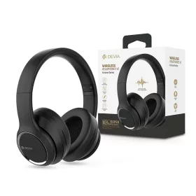   Devia Kintone Series V2 Bluetooth sztereó fejhallgató beépített mikrofonnal - fekete