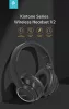 Devia Kintone Series V2 Bluetooth sztereó fejhallgató beépített mikrofonnal - fekete