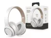 Devia Kintone Series V2 Bluetooth sztereó fejhallgató beépített mikrofonnal - fehér