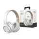 Devia Kintone Series V2 Bluetooth sztereó fejhallgató beépített mikrofonnal - fehér