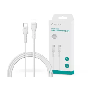   Devia Kintone Series 60W Type-C/Type-C adat- és töltőkábel 1m - fehér