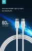 Devia Smart Series 60W Type-C/Type-C adat- és töltőkábel 2m - fehér