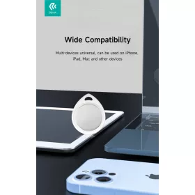 Devia Anti-lost Device bluetooth AirTag - DropTag - fehér