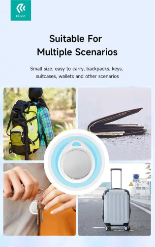 Devia Anti-lost Device bluetooth AirTag - DropTag - fehér