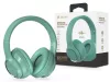 Devia Kintone Series V2 Bluetooth sztereó fejhallgató beépített mikrofonnal - zöld