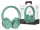 Devia Kintone Series V2 Bluetooth sztereó fejhallgató beépített mikrofonnal - zöld
