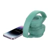 Devia Kintone Series V2 Bluetooth sztereó fejhallgató beépített mikrofonnal - zöld