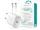 Devia Smart Series 20W PD hálózati gyorstöltő adapter V2 + Type-C/Lightning kábel - fehér