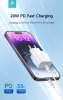 Devia Smart Series 20W PD hálózati gyorstöltő adapter V2 + Type-C/Lightning kábel - fehér